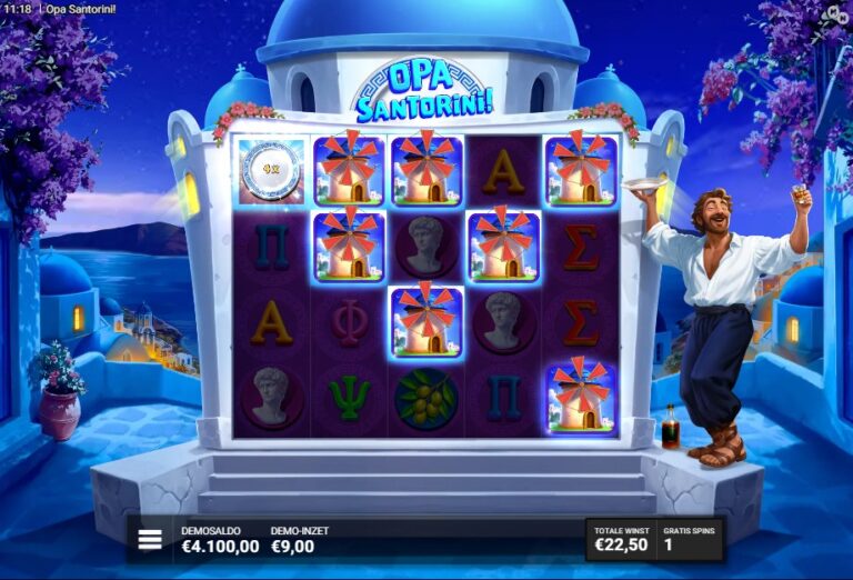 Screenshot 3 van Opa Santorini!